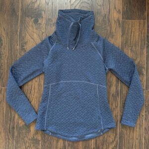 MARMOT MEDIUM BLUE ANNIE LONG-SLEEVE PULLOVER